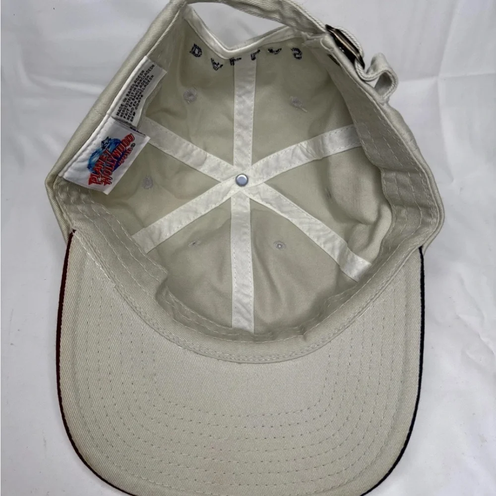 Vintage Planet Hollywood Dallas Cream Baseball Cap